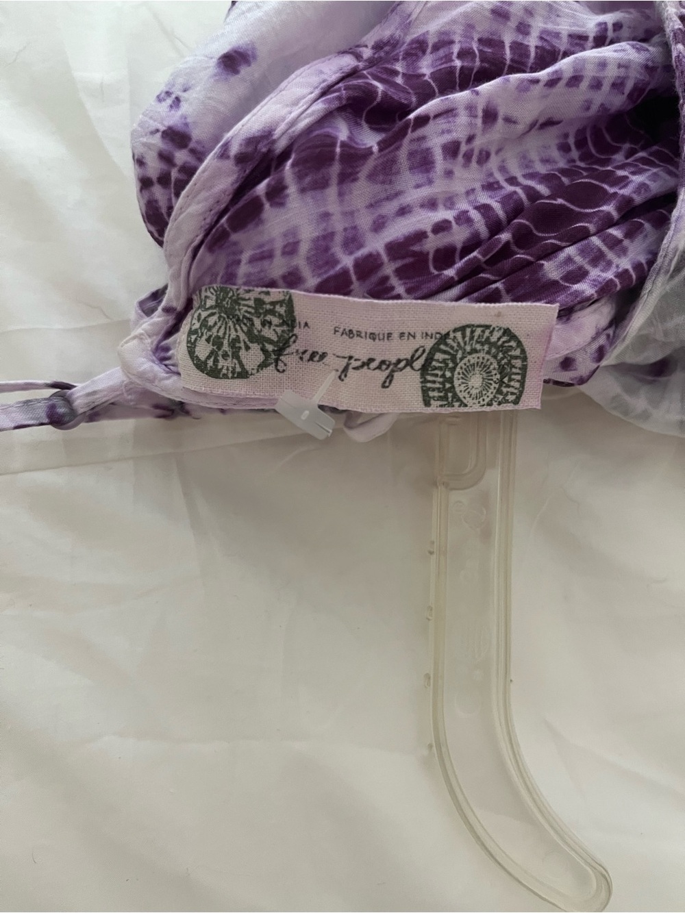 Free People Purple Tie-Dye Sundress - Picture 3 of 3